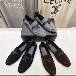 YSL Women's Loafer Suede Calfskin 3color options 39521