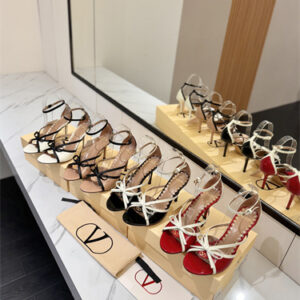 Valentino Sandal High Heel  85MM Patent Calfskin 4color options 39533