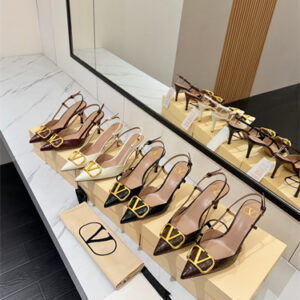 Valentino Slingback Pump High Heel 80MM Calfskin 4color options 39539