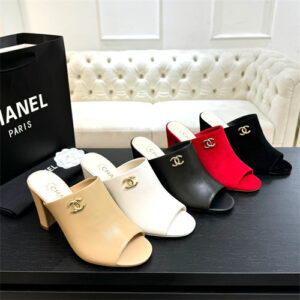 Chanel Mules High Heel 5color options 39551