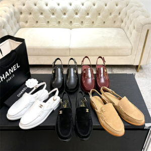 Chanel Slingback Loafer  5color options 39555