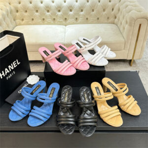 Chanel Slippers High Heel 5color options 39559