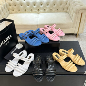 Chanel Slippers High Heel 5color options 39560