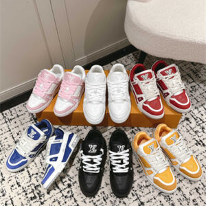 LV Men&Women Calfskin Sneakers 6color Options 39578