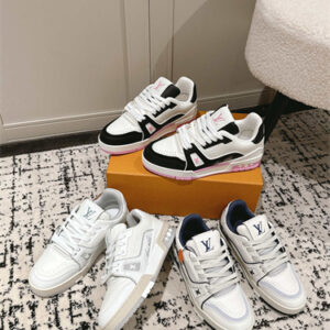 LV Men&Women Calfskin Sneakers 3color Options 39579