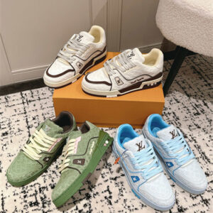 LV Men&Women Calfskin Sneakers 3color Options 39585