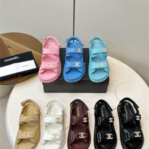 Chanel Women's Dad Beach Sandals Goatskin 8 options 39684
