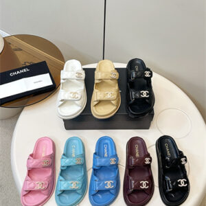 Chanel Women's Dad Beach Slides Goatskin 8 options 39685