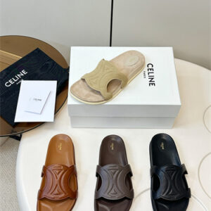 Celine Women's Slides Goatskin/Suded 4colors options 39686