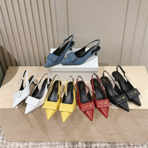 Celine High Heel Slingback Pumps 50MM 3colors options 39722