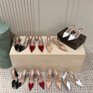 ALAIA Mules High Heel 65/105MM Patent Calfskin 4color options 39723