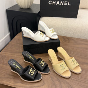 Chanel High Heel Mules Calfskin 75MM 3options 39746