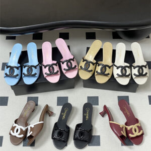 Chanel High Heel Mules Lambskin 7options 39751