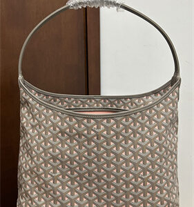 Goyard Bohème Hobo Bag Goyardine Canvas & Chevroches Calfskin