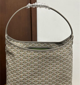 Goyard Bohème Hobo Bag Goyardine Canvas & Chevroches Calfskin