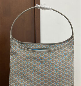 Goyard Bohème Hobo Bag Goyardine Canvas & Chevroches Calfskin