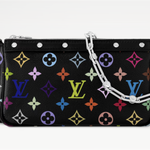 LV x TM Pochette Accessoires Multicolor Monogram Canvas Noir M13663 TOP
