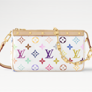 LV x TM Pochette Accessoires Multicolor Monogram Canvas White M13404 TOP