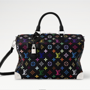 LV x TM Speedy Soft 30 Multicolored Monogram Canvas Black M13257 TOP