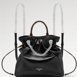 LV Off Duty Backpack Vibe Lamb leather Black M25522 TOP